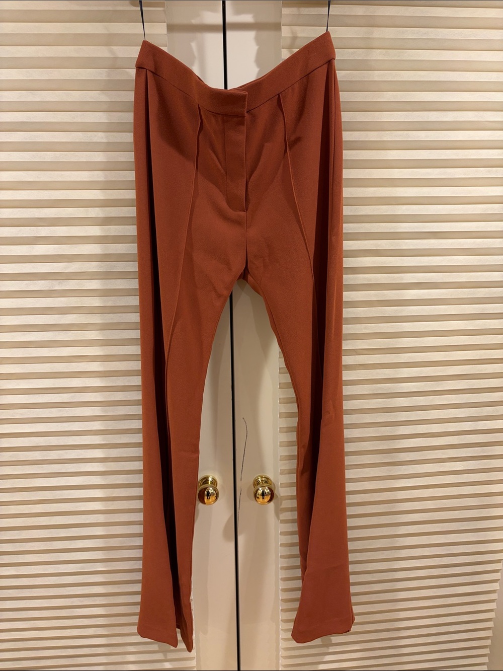 NWOT Alex Perry High Waisted Women’s Dress Pants in Rust, Size US 6